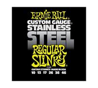 Ernie Ball Stainless Steel Regular Slinky 2246 Guitar Strings 10-46