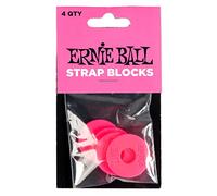 Ernie Ball Strap Blocks 4pk - Pink