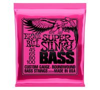 Ernie Ball Super Slinky 2834 Nickel Bass Guitar Strings 45-100