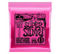 Ernie Ball Super Slinky Nickel Wound Electric Guitar Strings 3 Pack - 9-42 Gauge