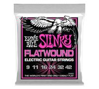 Ernie Ball Super Slinky Flatwound 9-42 Electric Guitar Strings