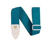 Ernie Ball Teal and White Polypro Guitar Strap