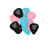 Ernie Ball Thin Assorted Color Cellulose Picks, bag of 12