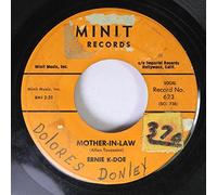 ERNIE K-DOE 45 RPM MOTHER-IN-LAW / WANTED, $10,000.00 REWARD