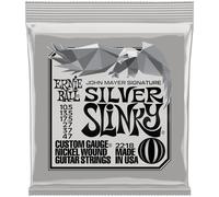 ERNIEBALL EB2218 Slinky Nickel John Mayer Silver Signature .010-.047