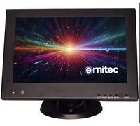 Ernitec 0070-24108-M 8" 24/7 Surveillance Monitor 800 x 600, 1 x HDMI 2.0, 1 x VGA, 2 x BNC In, 1 x BNC Out, 2 x Speakers, PSU