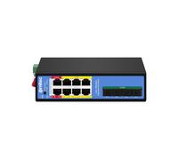 Ernitec ELECTRA-IM08-1GB Network Switch - 8-Port PoE 1000Mbps Industrial Managed