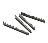 Ernst 40 Tool Space Saver Spanner/Wrench Rail Organisers Magnetic Black 6015M