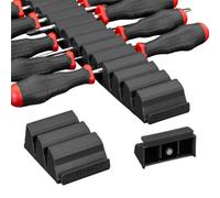 Ernst 5615M Screwdriver Pro 26-Tool Magnetic Storage Organiser, Black