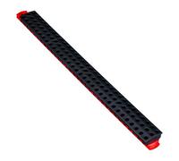 Ernst 5734 Magnetic Bit Organiser Bar, Holds 96 Bits, Rare-Earth Magnetic Base