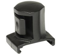 Ernst 8443-Black 3/4-Inch Dura Pro Twist Lock Socket Clips, 5-Pack, Black