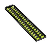 Ernst Mfg. 2 Rail Twist Lock Socket Boss 18", HI-VIZ - 1/2" 8463HV