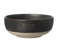 ERNST - Bowl Ø11 cm, Matte Black/Nature - Matte Black