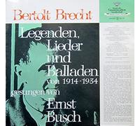 Ernst Busch - Bertolt Brecht-Legenden, Lieder und Balladen / Vinyl record [Vinyl-LP]
