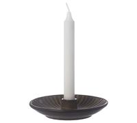 ERNST Ernst candlestick Ø16x3.5 cm Brown-beige