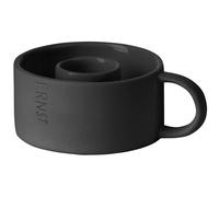ERNST - Candle Holder 7 cm, Dark Grey - Dark Grey