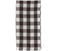 ERNST - Cloth Napkin 40x40 cm, Brown/White - Brown