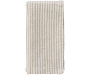 ERNST - Cloth Napkin 40x40 cm, White/Beige - White