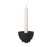 ERNST Ernst candle bowl for 1 candle Ø10 cm Black
