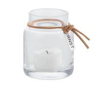 ERNST Ernst candle holder H8cm Ø5cm clear