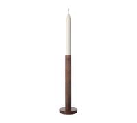 ERNST Ernst candle sticks made of wood 25 cm Dark brown