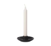 ERNST Ernst candleholder Ø10.5x3.5 cm Black