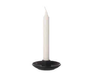 ERNST Ernst candleholder Ø10.5x3.5 cm Black