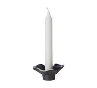 ERNST Ernst candlestick black aluminum Ø9 cm