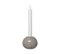 ERNST Ernst candlestick glass Ø9 cm Grey