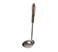 ERNST Ernst dustpan with wooden handle Dark brown