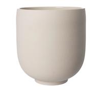 ERNST Ernst flower pot on foot natural white H28 cm Ø26 cm