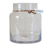 ERNST Ernst glass vase H18cm Ø12.5cm clear