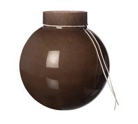 ERNST Ernst glass vase round brown H25 cm Ø24 cm