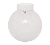 ERNST Ernst glass vase round white H22 cm Ø21 cm