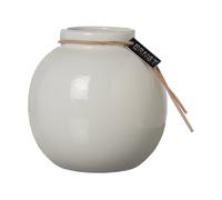 ERNST - Vase Ceramic White, 10 cm - White