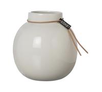 ERNST Ernst glazed vase white Ø22 cm