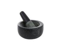 ERNST - Ernst Mortar Small, Black Granite - Black