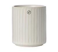 ERNST Ernst mug without handle ribbed 19 cl Off-white
