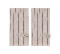 ERNST Ernst napkin 2 pack striped 40x40 cm Blue-beige