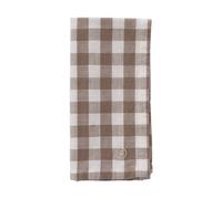 ERNST Ernst napkin checkered 40x40 cm Mole-white