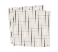 ERNST Ernst napkin large checkered 33x33 cm 20-pack Beige-blue