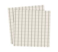 ERNST Ernst napkin large checkered 33x33 cm 20-pack Beige-green