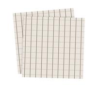 ERNST Ernst napkin large checkered 33x33 cm 20-pack Beige-mole