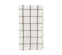ERNST Ernst napkin large checkered 40x40 cm White-brown
