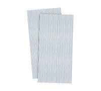 ERNST Ernst napkin striped 10x20 cm 20-pack Light blue-white