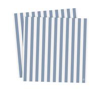 ERNST Ernst napkin striped 33x33 cm 20-pack Light blue-white