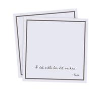 ERNST Ernst napkin with citat I det enkla 20-pack Light grey