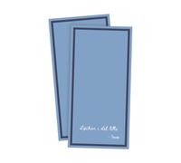 ERNST Ernst napkin with quote Lycka i det lilla 20-pack Blue