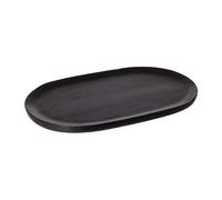ERNST Ernst oval tray 25x40 cm Black