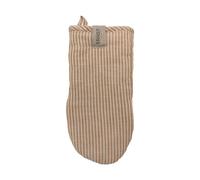 ERNST Ernst oven mitt striped Kola-beige